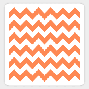 Chevron (Orange) Sticker